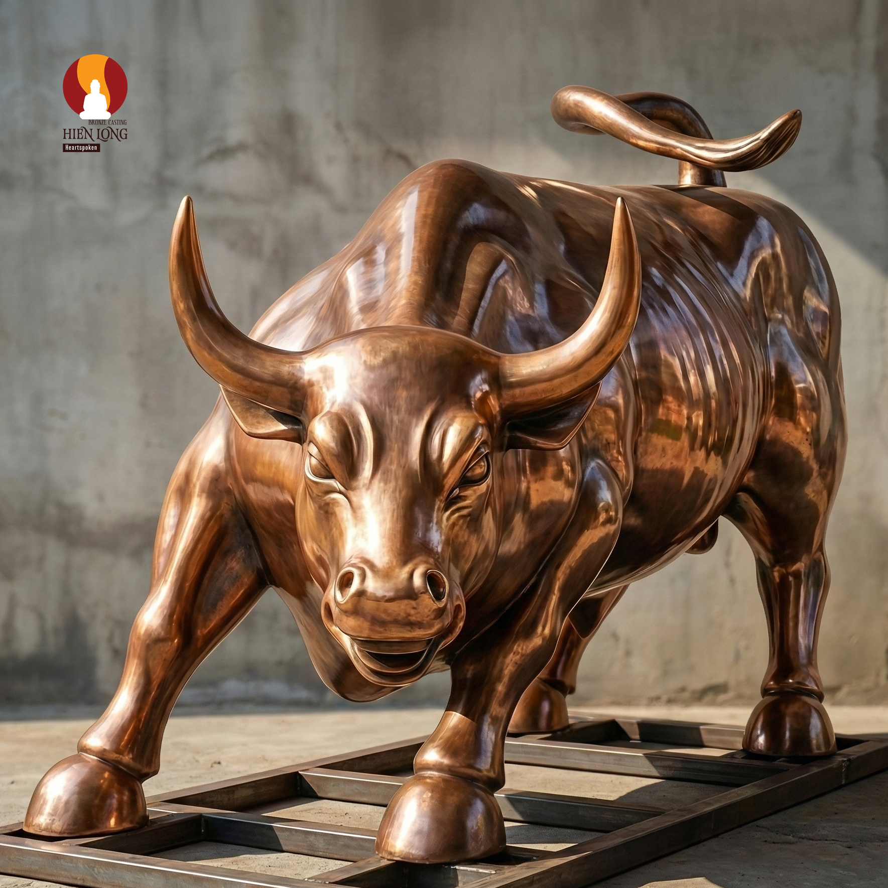 Charging Bull for a Vietnamese securities firm